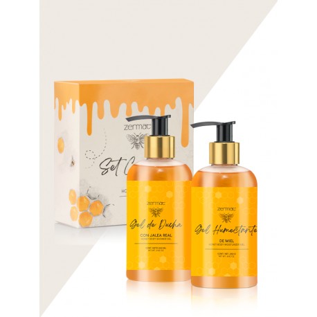 Set Corporal de Miel – Gel de Ducha y Gel Humectante